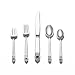 International Silver Royal Danish 5-Piece Flatware Place Setting, Place Size
