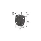 LIXIL メンテナンス部品 リビング建材用部品 クローゼット 折れ戸(ピボット) 本体用上部軸ピボット ブラック[FNMT216]