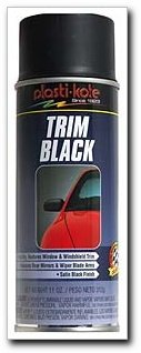 PlastiKote 611 Black Trim Paint – 11 Oz.