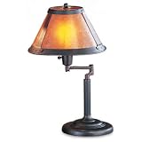Swing Arm Table Lamp W/mica Shade