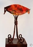 Bouquet Nightstand Lamp, Garnet