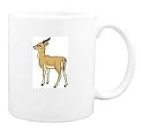 Mug with gazelle