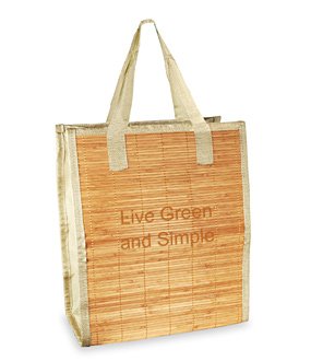 Eco Friendly Bamboo Grocery Tote Bag
