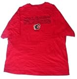 Calgary Flames Men's Short Sleeve T-Shirt Reebok Red (XL)