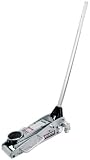 Allstar Performance ALL10425 Silver 3000 lbs 6-Pump Aluminum Pit Jack