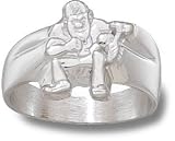 Purdue Boilermakers Solid Sterling Silver Boilermaker Ring Size 10 1/2