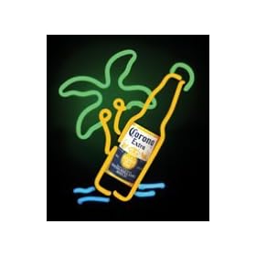 Neon Corona Extra Sign - Beer Bar Sign