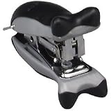 Orca 3-In-1 Stapler, One-Hole Punch/Key Loop, Black/Silver, Sold as 1 each