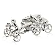 Cycling Silver Cufflinks...