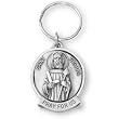 Fine Pewter Saint Thomas The APostle Key Chain