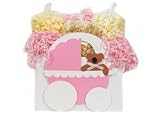 New Arrival - Baby Girl Gift Basket - Gourmet Popcorn Creation by America's Favorite Gourmet Popcorn Company - Cornzapoppin