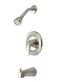 Ultra Hardware Largo Single-Handle Tub and Shower Faucet, Satin Nickel #27516
