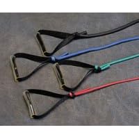 Exercise Tubing & Handles Special Heavy (Black)