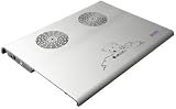 TITAN Notebook-Pad TTC-G3TZ/SB fuer 10 bis 15Zoll 25,4-38,1cm Notebooks mit 2 leisen Lueftern USB port