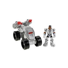  Fisher-Price Hero World DC Super Friends Cyborg and ATV