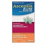 Ascensia Elite Strip Blood Glucose Test Strips 50ct