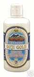 Goji Juice Gold 100% Pure Organic Goji Berry Juice 32 fl. oz. (946 ml) - Kosher & Vegetarian