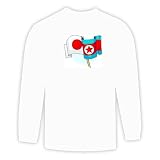Long Sleeve T-shirt with flags, Japan, international