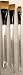 Black Gold® Series 206FW FLAT WASH - Size 3/4 (single brush)