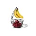 Kitchen & Housewares : Spectrum Scroll Fruit Tree - Black