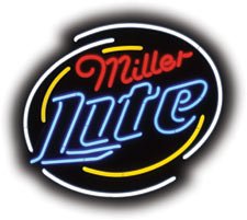 Miller Lite Logo Neon Sign