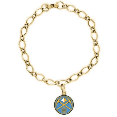 Denver Nuggets Official Logo 7" Charm Bracelet