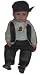boy in denim jean outfit 21 inch baby doll