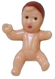 1 Miniature Plastic Baby Shower Favors - Package of 144 Tiny Babies