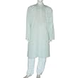 Mens Casual Clothing Embroidered Kurta Pajama Long Sleeve Cotton Chest :44 (chgkp132)