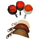 Fold-N-Go Designer's Collapsible Dog Travel Water Bowl Food Dish- Vanilla