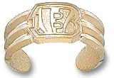 Cincinnati Bengals Toe Ring -Choose From 14K Gold 10K Gold or Stainless Steel