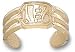 Cincinnati Bengals Toe Ring -Choose From 14K Gold 10K Gold or Stainless Steel