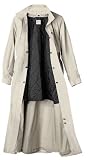 TravelSmith Womens Plus Size Shawl-Collar Raincoat Liner