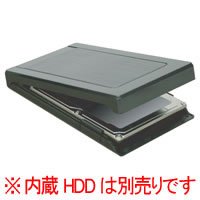 オウルテック 簡単組立外付ケースガチャポンパッ!MINI2.5SATA HDD用 ブラック OWL-EGP25/EU(B)