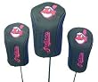 Cleveland Indians Mesh Golf Barrel Head Cover Set - BASEBALL Sports Merchandise