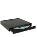 PC Hardware : 24x USB External Slim CD-ROM Drive (Black)