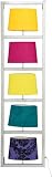 Kare 31001 Wandleuchten Parecchi Vertikal Chrome 0.16 Meter x 0.37 Meter x 1.38 Meter