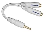 Scosche 3.5 mm Headphone Splitter Cable