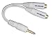 Scosche 3.5 mm Headphone Splitter Cable