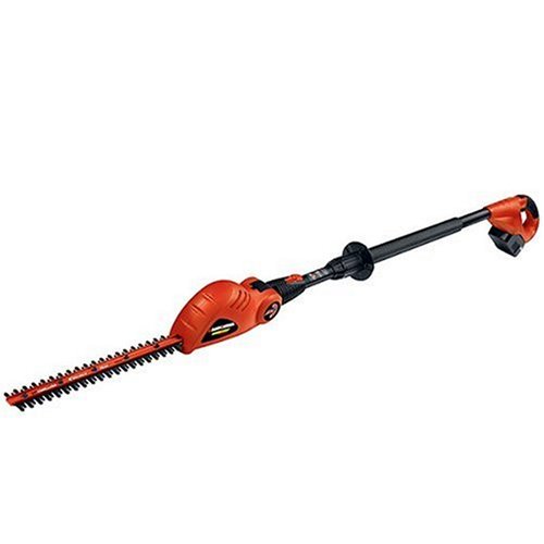 Black & Decker NPT318 18-Volt Cordless Electric Pole Hedge Trimmer Black & Decker NPT318 18-Volt Cordless Electric Pole Hedge Trimmer