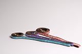 Organic Cotton Canvas Pet Leash with Rhinestones- Aqua