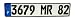 All Products : France EEC License Plate