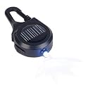 Solar-rechargeable LED Keyring (Black)