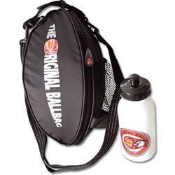 Black Football Ballbag w/ Strap & Bottle (EA)
