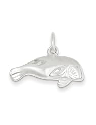 Sterling Silver Manatee Charm