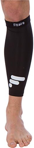Fitaire Premium Calf Support Compression Sleeve - Ideal for Running, Workouts, Weightlifting, Yoga and for Supporting Calf Muscles - Faster Recovery - Maximum Comfort