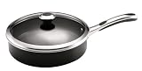 Farberware Select 3-1/2-Quart Covered Saute Pan, Black