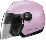 NOLAN N42E PEARL PNK NCOM 2XL MOTORCYCLE Open-Face_helmet