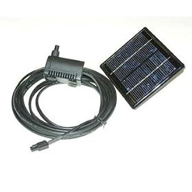 2 Watts Solar Water Pump with Battery Pack & Nozzle Kits