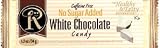 Box of 12 No Sugar Added White Chocolate Bars - Low Carb Chocolate From Ross Chocolates